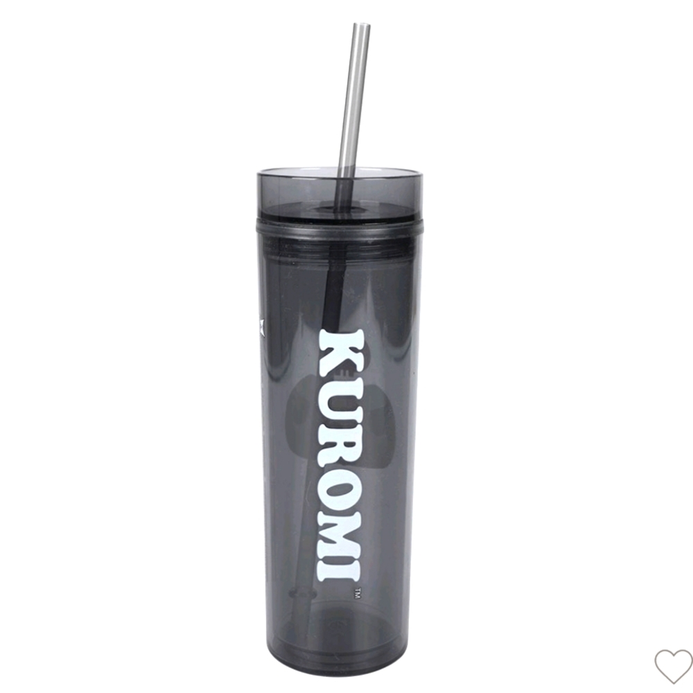 Kuromi 16oz Slim Acrylic Travel Cup with Straw - Picture 2 of 3